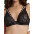 Мягкий кружевной бюстгальтер Esotiq INNOCENT 41184 черный, Цвет: черный+серый, Размеры: 70E