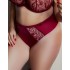 Стринги с высокой талией Kris Line RUBIN stringi high waist, Цвет: гранат, Размеры: M