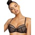 Бюстгальтер балконет пуш-ап MAT AGGIE Czarny M-0193-11-1, Цвет: черный, Размеры: 75D, изображение 3