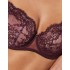Мягкий кружевной балконет Subtille DOLORES soft balconette, Цвет: бордовый, Размеры: 80C, изображение 4