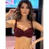 Бюстгальтер полумягкий Albina L FLIRT 8090 бургундия, Цвет: бургундия, Размеры: 75D, изображение 3