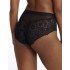 Кружевные высокие трусы Esotiq ILUSION 41091 черный+графит, Цвет: черный+графит, Размеры: S, изображение 2