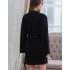 Халат короткий плиссированный Mia-Amore ROXY 7373 черный, Цвет: черный, Размеры: L/XL, изображение 2