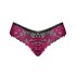 Кружевные трусики Obsessive ROSENTY PANTIES, Цвет: черный, Размеры: XS/S, изображение 4