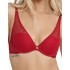 Бюстгальтер пуш-ап в горох Esotiq IZZIE 40920 красный, Цвет: красный, Размеры: 65E