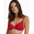 Бюстгальтер пуш-ап из атласа и кружева Esotiq ISABELLE 41021 красный, Цвет: красный, Размеры: 65F, изображение 3