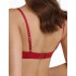 Бюстгальтер пуш-ап из атласа и кружева Esotiq ISABELLE 41021 красный, Цвет: красный, Размеры: 65F, изображение 2