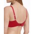 Атласный бюстгальтер с кружевом Esotiq ISABELLE 41022 красный, Цвет: красный, Размеры: 85E, изображение 2