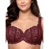 Бюстгальтер балконет Nipplex BENITA U, Цвет: бургундское вино, Размеры: 65E