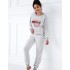 Женская теплая пижама Sensis GRACIANA, Цвет: серый, Размеры: M, изображение 3