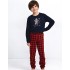 Детская пижама Sensis MATT KIDS, Цвет: темно-синий, Размеры: 122-128