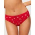 Новогодние трусы слип-миди Ysabel Mora 19526 CHRISTMAS, Цвет: красный, Размеры: XL