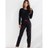 Женская пижама с брюками Sensis ETERNITY, Цвет: черный, Размеры: L, изображение 2