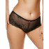 Кружевные трусы шортики Gorteks SCARLET SHORTS черный, Цвет: черный, Размеры: L
