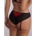 Трусы с пажами для чулок Kinga SANDRA 1124/2-B, Цвет: черный+красный, Размеры: M, изображение 2