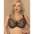 Мягкий бюстгальтер для большой груди Kris Line PANTHER soft full cup, Цвет: черный+бежевый, Размеры: 70N, изображение 3