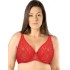 Кружевной бюстгальтер на косточках Mefemi DESIRE M bralette красный, Цвет: красный, Размеры: 70E, изображение 3