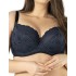 Бюстгальтер полумягкий Mefemi DEBORA PU индиго, Цвет: индиго, Размеры: 70I