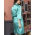 Атласный халат кимоно Mia-Mella CLEVER 8943 ментол, Цвет: ментол, Размеры: L/XL, изображение 2