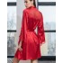 Атласный халат-кимоно Mia-Amore MARY 7433 красный, Цвет: красный, Размеры: 2XL/3XL, изображение 2