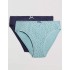Хлопковые трусы слипы 2 шт Ysabel Mora 19515 INTIMATES, Цвет: темно-синий+голубой, Размеры: M, изображение 2