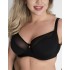 Бюстгальтер полумягкий Akcent 1005 PU черный, Цвет: черный, Размеры: 70I
