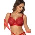 Мягкий кружевной бюстгальтер Kinga GOLDIE ROUGE 1084-SC, Цвет: бордо, Размеры: 80C, изображение 3