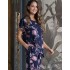 Домашний комплект женский Mia-Amore NIGHT GARDEN 5194, Цвет: темно-синий, Размеры: 2XL, изображение 4
