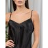 Ночная сорочка из шёлка Mia-Amore VITTORIA 5150 черный, Цвет: черный, Размеры: 3XL, изображение 5