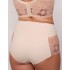 Трусы высокие Valmira 2916/M бежевый с розовым рубином, Цвет: бежевый с розовым ру, Размеры: M, изображение 2
