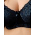 Мягкий бюстгальтер больших размеров Valmira 1113 черный кварц, Цвет: черный кварц, Размеры: 80F, изображение 4