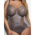 Боди с мягкой чашкой Kris Line MAGICA bodysoft full cup, Цвет: антрацит, Размеры: 75E