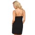 Сорочка на тонких бретелях Donna CANDY nightdress BLACK, Цвет: черный, Размеры: S, изображение 2