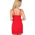 Сорочка на тонких бретелях Donna ROXANA nightdress RED, Цвет: красный, Размеры: L, изображение 2