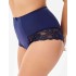 Трусы женские высокие Elli 711 LACE темно-синий, Цвет: темно-синий, Размеры: 3XL, изображение 3