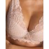 Кружевной бюстгальтер с пуш-ап Kinga LUNA 1103-PU светло-бежевый, Цвет: светло-бежевый, Размеры: 75A, изображение 4