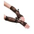Митенки длинные кружевные Gracija-Rim GLOVES 99800 черный, Цвет: черный, Размеры: S/M