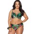 Верх купальника поролоновый Ava TROPICAL ISLAND SK201 U, Цвет: флора, Размеры: 100B, изображение 6
