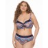 Раздельный купальник с мягкой чашкой Fianeta 3235 синий, Цвет: синий, Размеры: 80D