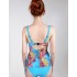 Раздельный купальник-танкини Aquarilla 573 LISBOA multicolor, Цвет: голубой, Размеры: 70F, изображение 2