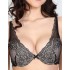 Бюстгальтер «мэмори» Orhideja 179-299 черный/серебристый пион, Цвет: черный/пион, Размеры: 70D