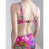 Цветной купальник бандо с пуш-ап Verano LIV multicolor-pink, Цвет: розовый, Размеры: S, изображение 3