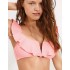 Пляжный топ с рюшами Ysabel Mora 81994, Цвет: розовый, Размеры: 70B
