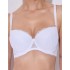 Бюстгальтер с пуш-ап вкладышами Alles GLOW 01 P-UP white, Цвет: белый, Размеры: 65E