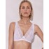 Кружевной бюстгальтер бралетт Alles GLOW M bralette white, Цвет: белый, Размеры: 70D, изображение 4