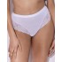 Стринги завышенные Alles GLOW stringi classic white, Цвет: белый, Размеры: S