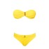 Раздельный купальник бандо Sielei S57+NS61 giallo, Цвет: giallo (желтый), Размеры: 70B, изображение 2