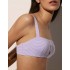Пляжный бюст-топ Ysabel Mora 82420 сиреневый/белый, Цвет: сиреневый/белый, Размеры: 75B, изображение 3