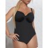 Черный закрытый купальник Kris Line BEACH BLACK BODY soft, Цвет: черный, Размеры: 90D