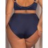 Трусы высокие Kris Line MYSTERY high waist, Цвет: темно-синий, Размеры: XS, изображение 2
